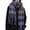 502_Blue, variant on Women's Scarves Women Woven Knitted Scarf With Colourful Check Pattern And Long Thick Fringes Warm Winter , Women's Accessories Scarf