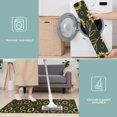 thumbnail image 6 of Black Sunflower Leaf Pattern Kitchen Rugs Sets Of 3,Kitchen Runner Rugs Non Skid Washable,Decorative Kitchen Floor Mats for Kitchen,Sink,Laundry,17"x30"+ 17"x47" + 17"x59", 6 of 6