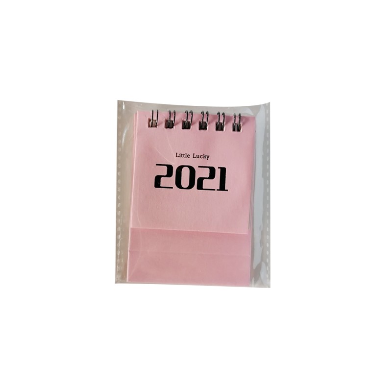 Ktyne Mini Desk Calendar Stand Up Flip Calendar Daily Monthly Table Planner