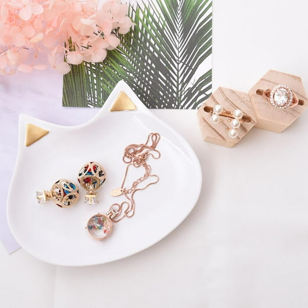 Yinanstore Ear Holder Necklace Cat Ear Jewelry Display room of girls Decorations Walmart