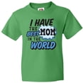 thumbnail image 3 of Inktastic I Have the Best Mom in the World with Speech Bubble Youth T-Shirt, 3 of 5