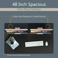 thumbnail image 2 of Costway 48'' x 30'' Electric Adjustable Standing up Desk Dual Motor w/ Controller, 2 of 12
