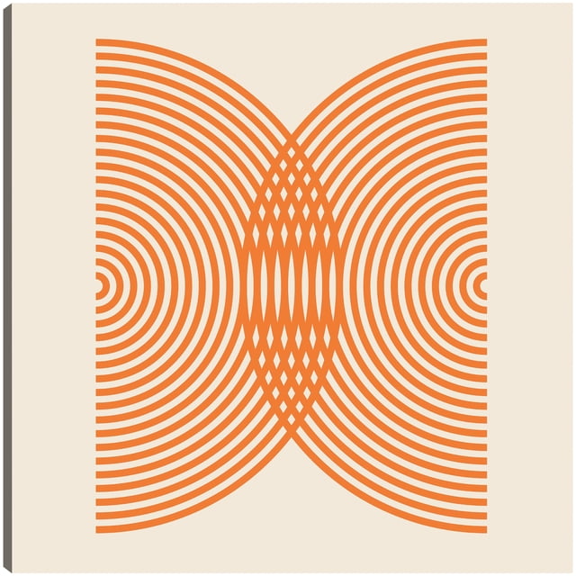Cuadro Decorativo | Fine Art Tj | Resumen De Círculos De Jugo De Naranja Por Dp Gallery - 99 x 99 cm