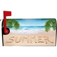 thumbnail image 2 of Word Summer on Tropical Beach Waterproof Mail Cover Magnetic Mailbox Wraps Palm Tree Post Letter Box Cover for Garden Home Decor 25.5x21 in, 2 of 6