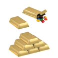 thumbnail image 1 of Gold Bar Favor Boxes- Pack of 12, 1 of 1