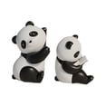 thumbnail image 2 of Panda Bookends adornos de estatuas de resina de es figuras para encimeras para gabinetes estantes de entrada de cumpleaños regalo de cumpleaños, 2 of 8