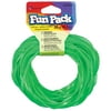 Fun Pack Plastic Craft Lace 20yd-Green, Pk 6, Cousin