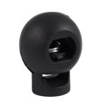 thumbnail image 4 of 100 Piece Cord Stopper DIY Black Plastic Connector Cord Lock Stopper Switch Cover, 4 of 9