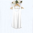 thumbnail image 4 of Camiseta sin mangas de algodón para mujer, Top informal holgado con espalda cruzada, Top de entrenamiento para mujer, chaleco M30660, 4 of 4