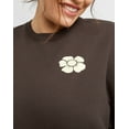 thumbnail image 6 of Hanes Originals Women's Fleece Sweatshirt, Good Days Ahead (Plus Size) Dark Crimson 3X, 6 of 7