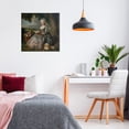 thumbnail image 3 of Stupell Industries Glam Reading Rococo Lady with Dog Canvas Art, 17 x 17, by The Wands Want, 3 of 8