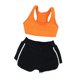 thumbnail image 4 of Ropa para muñecas femeninas a escala 1/6, ropa para figuras femeninas, figuras para mujeres traje de chaleco naranja, 4 of 9