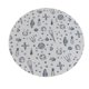 thumbnail image 1 of ptop Soft Creative Pattern Ronda Antideslizante De Goma Liso Mousepad Alfombril De Ratones Macarena  Mouse Wrist Pad, 1 of 8