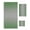 Olive Green Grey, variant on Dark Orange Grey Ombre Towel Set of 3, Soft Microfiber Bath Towels, Hand Towel, Washcloths, Modern Gradient Abstract Art Quick-Dry Absorbent Towels for Bathroom Kitchen Hotel Beach Gym Spa
