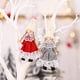 thumbnail image 5 of Muñeco de adorno de Navidad, Ángel colgante de Navidad, Colgante de muñeca de ángel de alce, Muñeco de adorno de árbol de Navidad Adornos de Navidad para niños 2 piezas (Ángel de encaje) Xemadio JQWJ337, 5 of 7