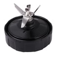 thumbnail image 1 of KAKOWELY Replacement Juicer Blade Assembly for Blender Use with Stainless Steel and Plastic Black 6 Fins Base Fits BL45070 to BL492W70,4.02"X4.02"X3.35", 1 of 4