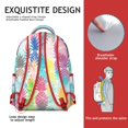 thumbnail image 5 of Pineapple Backpack for Everyday Use – Fashionable & Practical, Spacious Interior, Comfortable Fit, Great for Work & School, 5 of 6