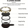 thumbnail image 3 of CNKOO 4Pcs Rhinestone-Decorated Tempered Glass Lens Camera Protector Film for iPhone 15/14/13/16 Pro Max/16 Pro/15 Pro/15 Plus/16 Pro Max ZZZ, 3 of 7