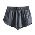 thumbnail image 6 of Kiviey Girls Basketball Shorts Fashion Sports Shorts Pockets Solid Pants Size 4T-13Y, 6 of 8