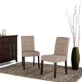 thumbnail image 2 of Simpli Home Andover Dining Chair in Natural (Set of 2), 2 of 5