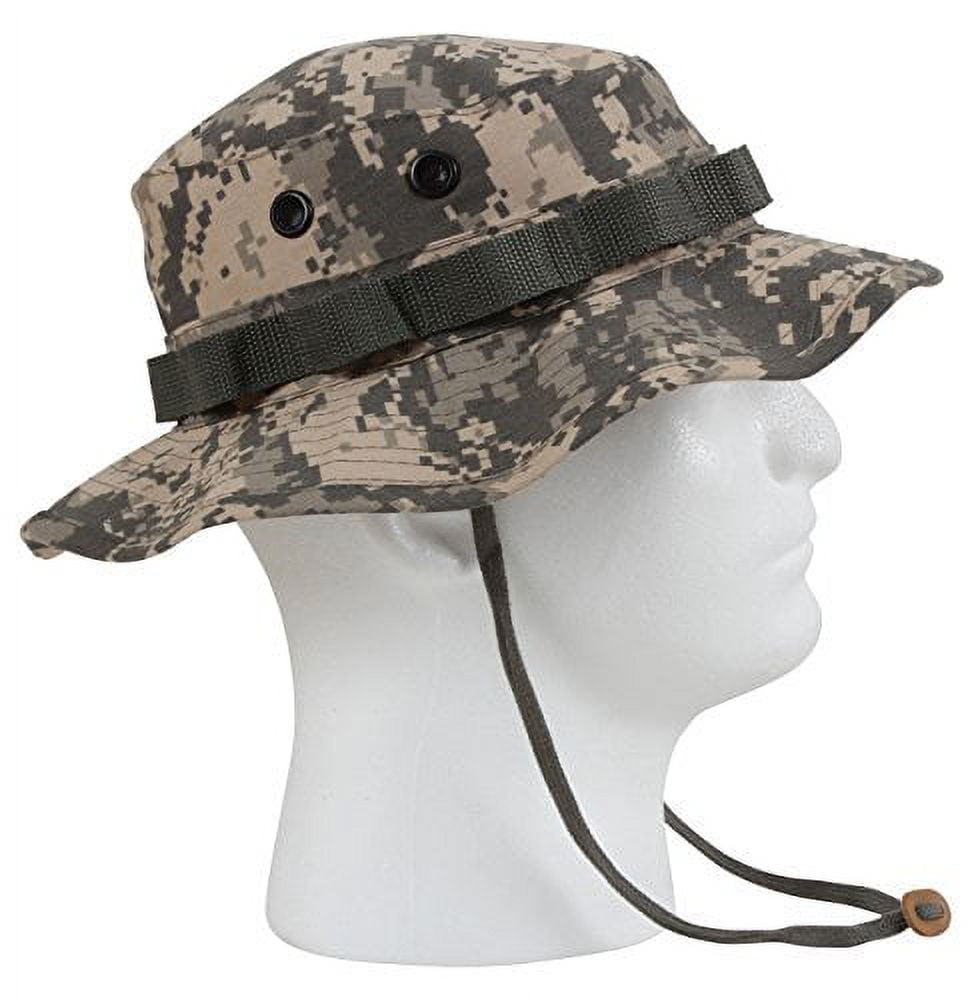 Red digital camo boonie hat on sale
