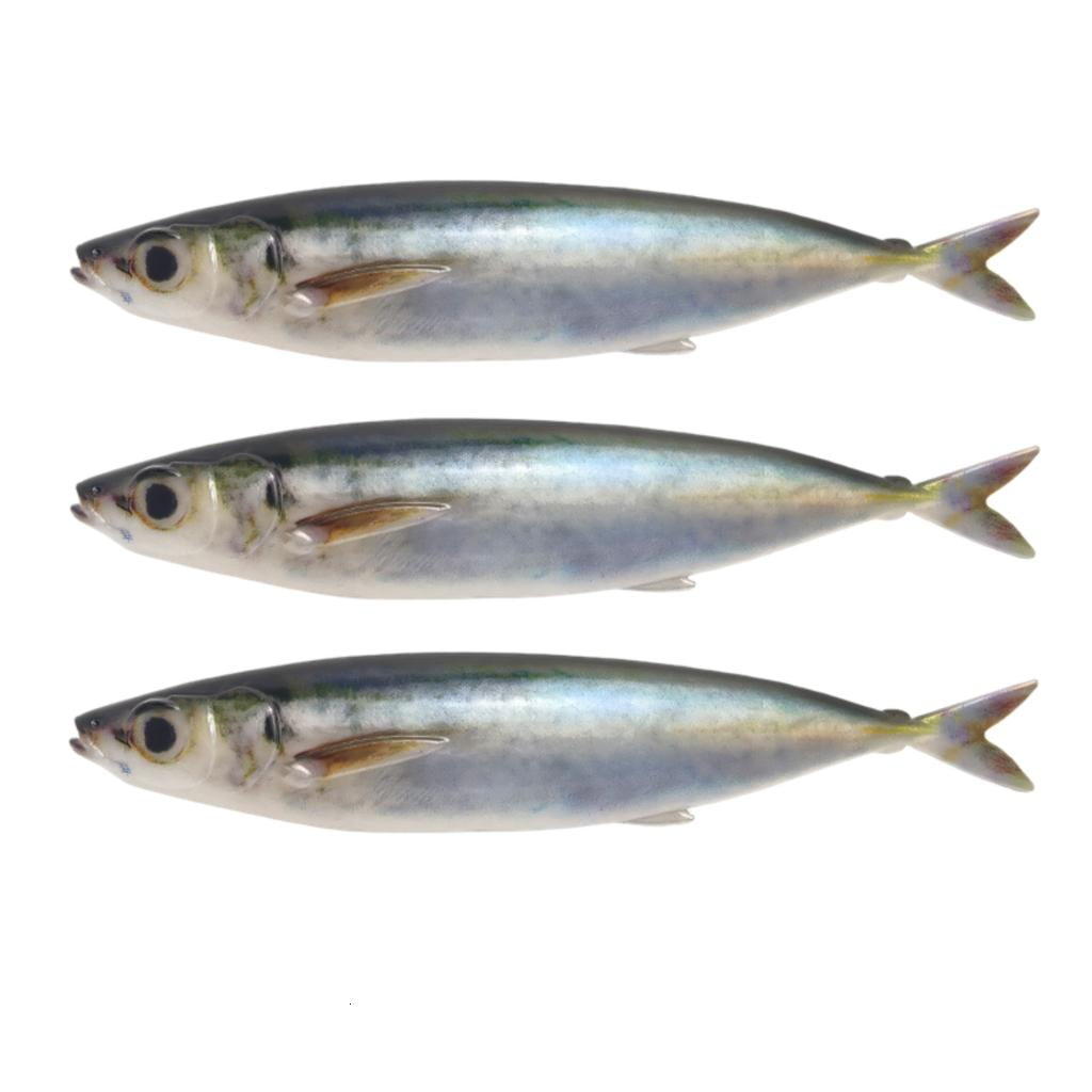 Yihuala 33.50g 15cm Silicone Floating Lures Sea Fishing Baits Crankbait Artificial 3D Printed Swimbait Fishing Lures Soft Baits
