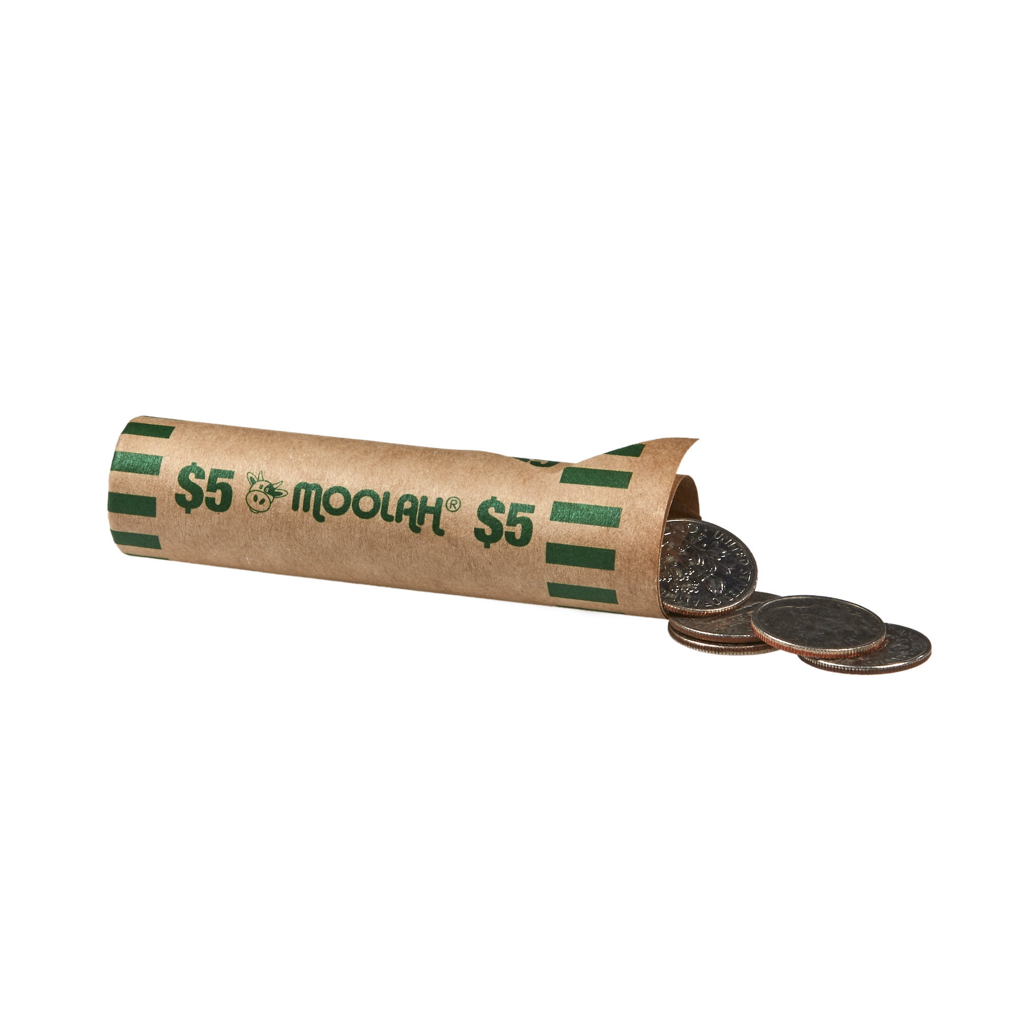 MOOLAH Preformed Dime Coin Wrappers, 1000 Count