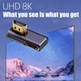 thumbnail image 1 of Convertidor De Cable Adaptador de cable 8K 60Hz 2.1 Conversor de 48 Gbps compatible con HDMI para MacBook (A8K-09), 1 of 5