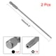 thumbnail image 2 of 2 piezas de broca de destornillador Torx de seguridad magnética T8 de 150 mm de longitud con vástago hexagonal de 1/4" de acero aleado S2, 2 of 4