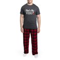 thumbnail image 4 of CafePress - Shes My Weirdo Couple Pajamas - Men's Loose Fit, Cotton - 2 Piece Pajama Set, 4 of 7