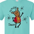 thumbnail image 4 of Inktastic Dancer Reindeer T-Shirt, 4 of 5