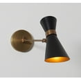 thumbnail image 5 of Stilnovo Style Single Light Articulated Peggy Wall Lamp Mid-Century Modern Brass Sconce, 5 of 8