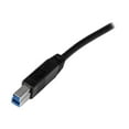 thumbnail image 3 of StarTech USB3CAB2M 6.56 ft 2m Certified SuperSpeed USB 3.0 A to B Cable M-M, 3 of 4