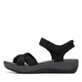 thumbnail image 1 of Sandalia Plana Arla Shore para Mujer Clarks, Textil Negro, 1 of 1