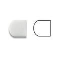 thumbnail image 4 of Italian Carrara White Marble Honed 3/4 X 12 Bullnose Liner Trim - Box of 5 Pcs., 4 of 8