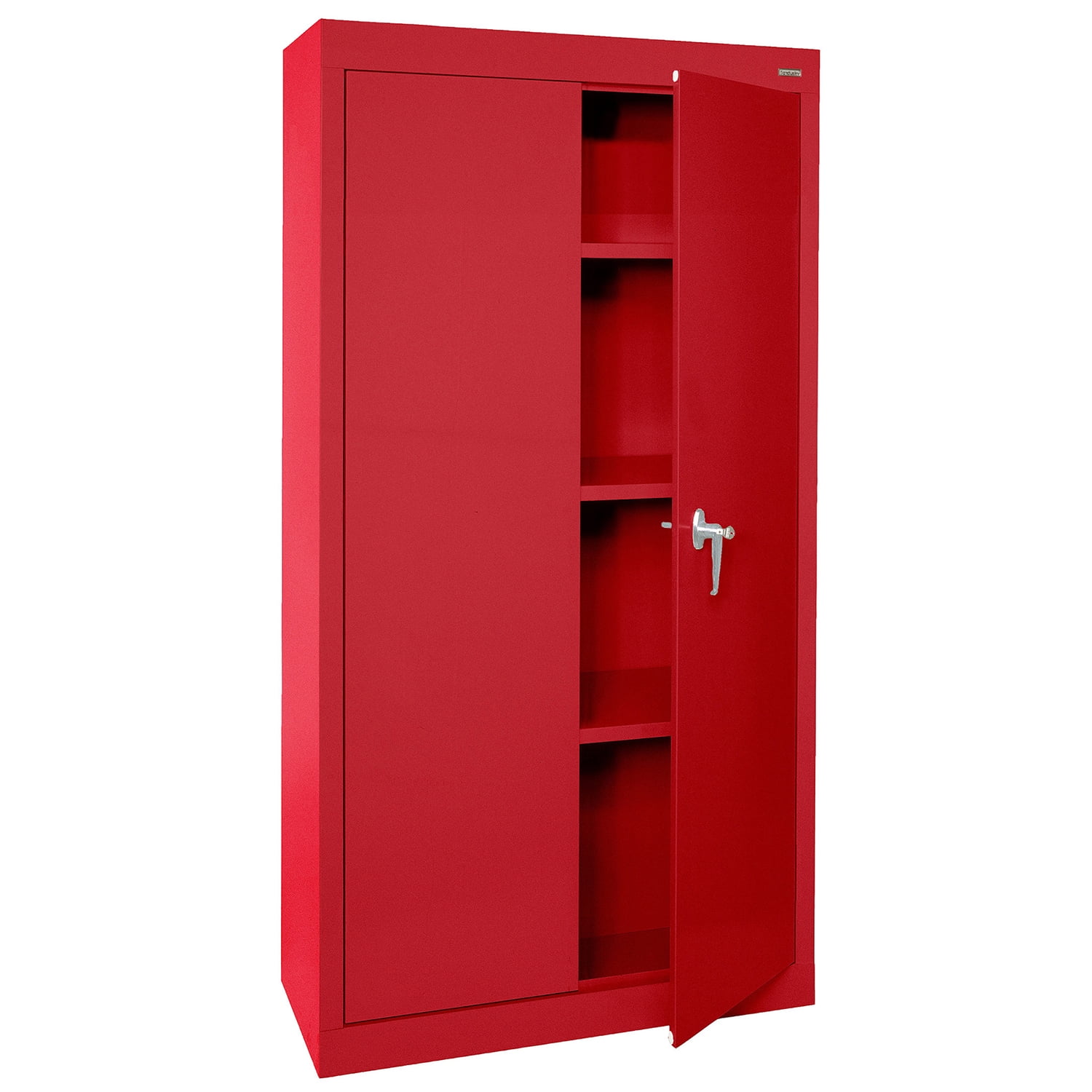 Sandusky Braefell 20-Gauge Welded Steel Garage Storage Cabinet, Red