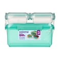 thumbnail image 6 of Sistema Klip IT Plastic Food Storage Containers, Set of 3, 6 of 6