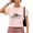 1-Pink, variant on Women's Grey Sketch Tabby Cat Read Book My Weekend Is Booked Graphic Short Sleeve Crop T-Shirt Comfort Crewneck XS-XL Top