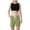 Green_1, variant on Godom Girls Athletic Shorts Running Active Kids Gym Workout Performance Shorts, Sizes 2-12 Years