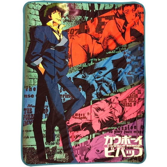 Bebop- Spike Sublimation Throw Blanket