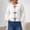 White, variant on Women Fashion Casual Loose Crew Neck Toggle Button Knit Cardigan, Long Sleeve Soft Sweater Jacket Open Front Coat for Daily Wear White M(M)