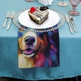 thumbnail image 4 of WYYP Colorful Dog Cloth Napkin Reusable Home Decor 6 PCS, 4 of 7