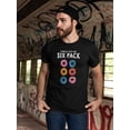 thumbnail image 2 of Six Pack Donuts Men T-Shirt, Male Small, 2 of 4