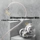 thumbnail image 3 of 10X Pro Auriculares Intrauditivos Hifi Auriculares Estéreo Bajos con Cable Desmontable Auriculares Deportivos con Cancelación de Ruido Sin Micrófono-e, 3 of 5