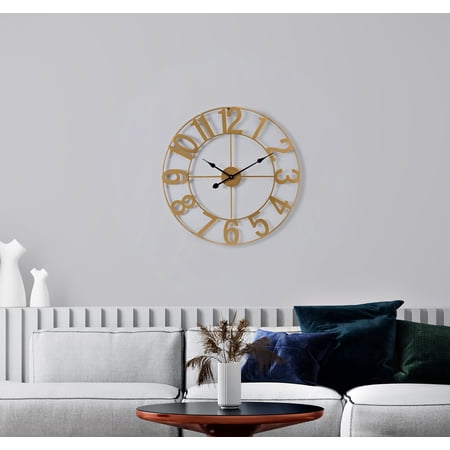 Sorbus 16 Quartz Classic Indoor Oversized Wall Clock, Easy Installation