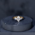 thumbnail image 6 of Rosec Jewels Certified Lab Grown Diamond 3 Stone Engagement Ring - 1 Carat Marquise Diamond Ring - EF-VS Grade - with Jewelry Box, 14K Yellow Gold, US 4.00, 6 of 8