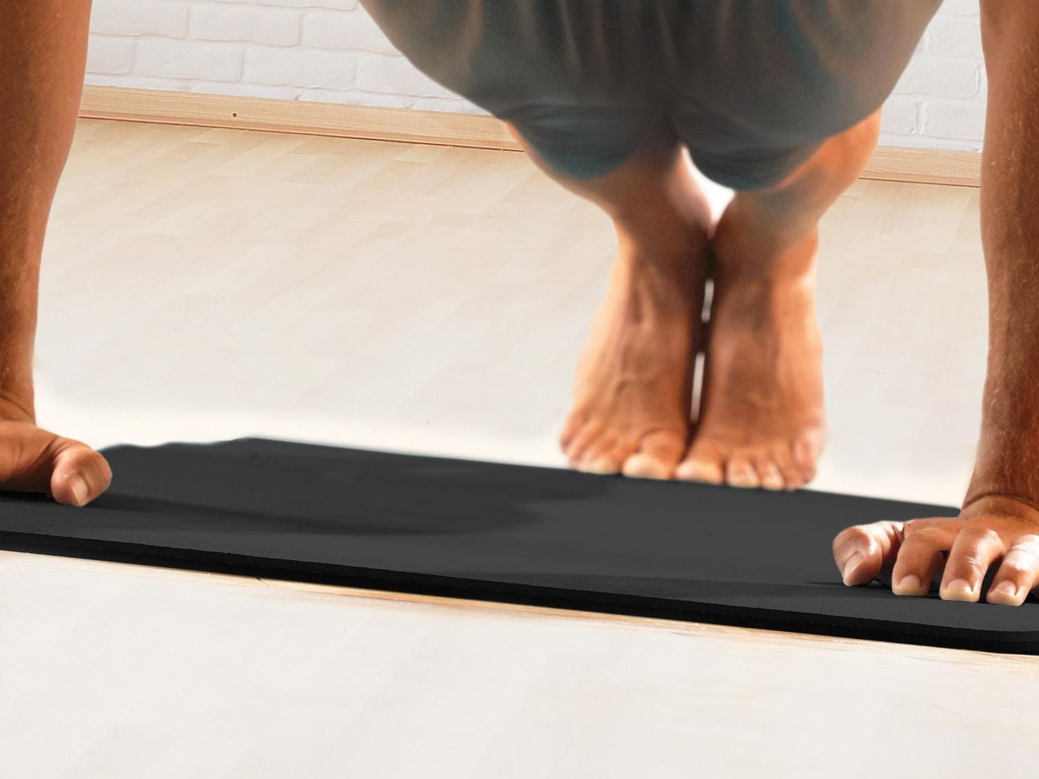 Tapis écologique STOTT PILATES (noir), 0,3 pouce / 6 mm