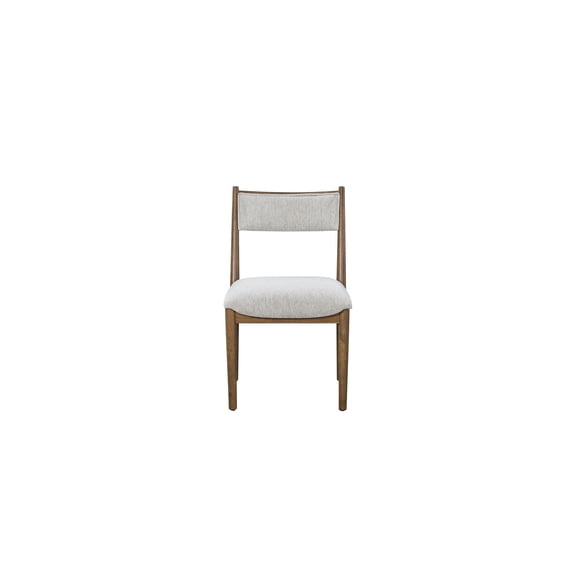 Latte Crescent Chair Set for Modern Interiors | Suitable for Office Break Rooms and Studios | Soft Polyester Upholstery on Solid Wood MDF Base | Overcomes the Shortage of Comfortable Seats