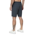 thumbnail image 5 of Weilanxin Men's Shorts Golf 9" Casual Elastic Waist Quick Dry Flat Front Travel Hiking Cargo Shorts, 5 of 11