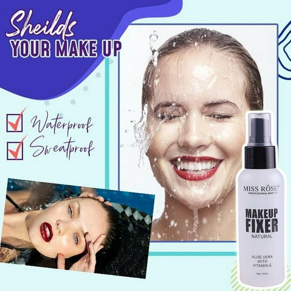 DPTALR 24h Makeup Sealing Spray Setting Spray Bottle Matte Finishing Long Lasti 100ml